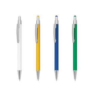 Στυλό - touch pen μεταλλικό με λαστιχένια επίστρωση