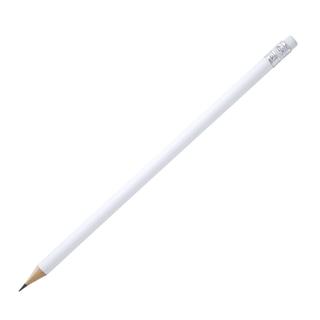 Μολύβι με σβήστρα λευκό